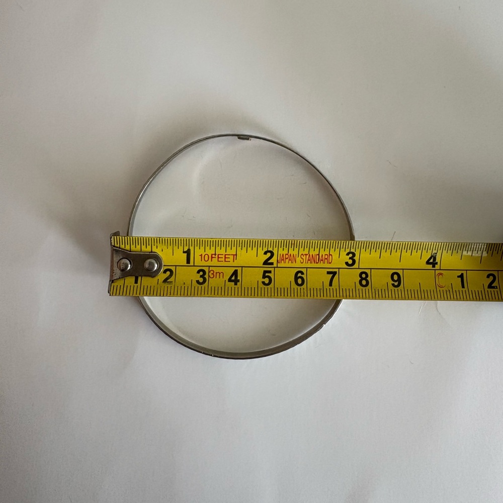 Vintage Coro Sterling Silver Thin / Skinny Bangle Bracelet - Picture 10 of 10